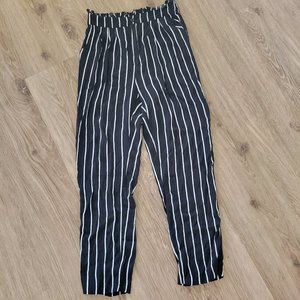 Fun striped lounge pants.
